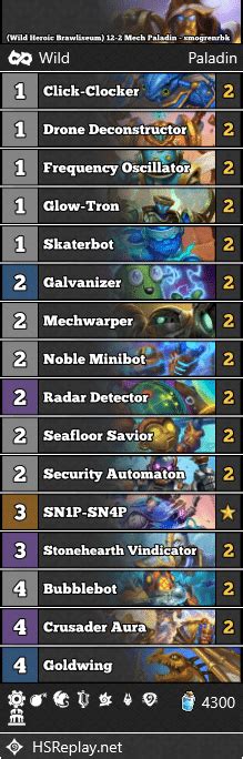 paladin wild deck|Wild Paladin Deck .